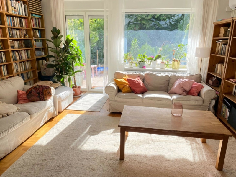 106 M2 M2 APPARTEMENT CONNONTÉ DU JARDIN dans l'un des domaines les plus souhaitables du 12e district de Budapest!